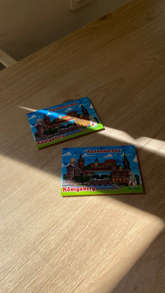 магнит рисунки виды Калининграда