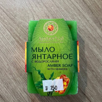 мыло янтарное с водорослями