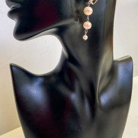 серьги из речного жемчуга