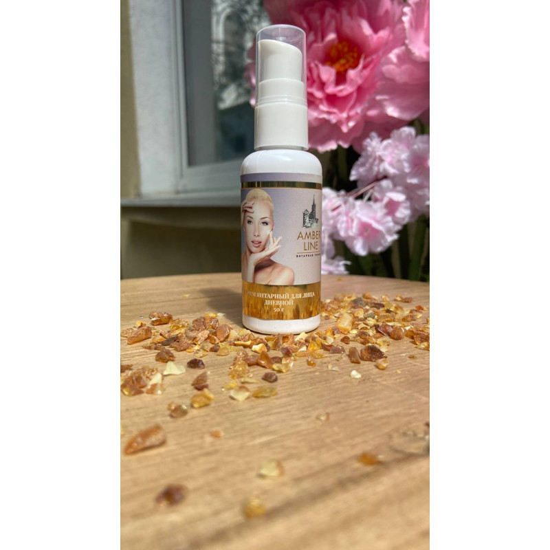 крем для лица дневной amber line