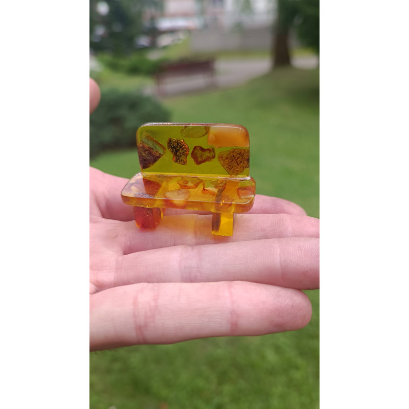 янтарная скамейка хомлины